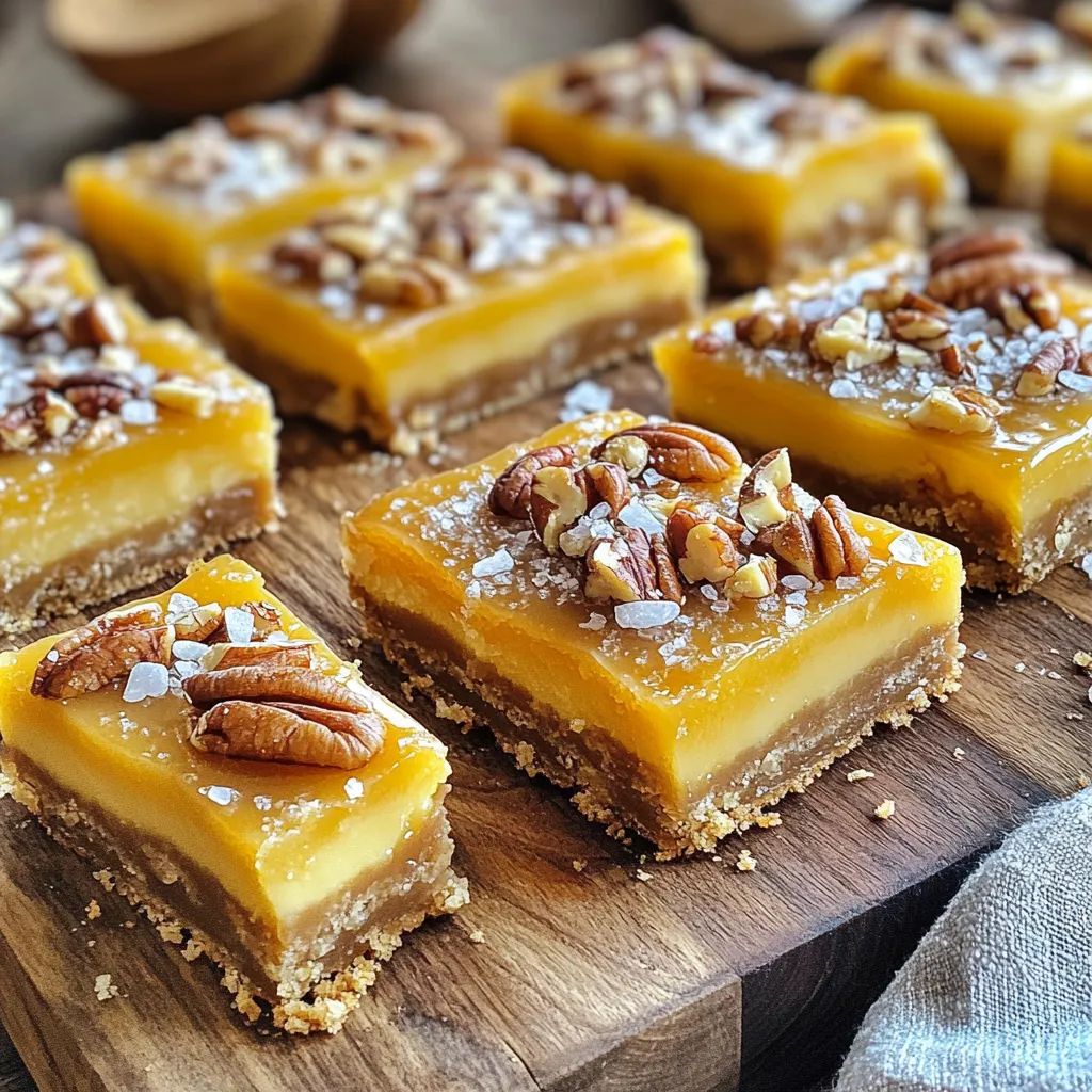 Salted Caramel Butter Bars Recipe