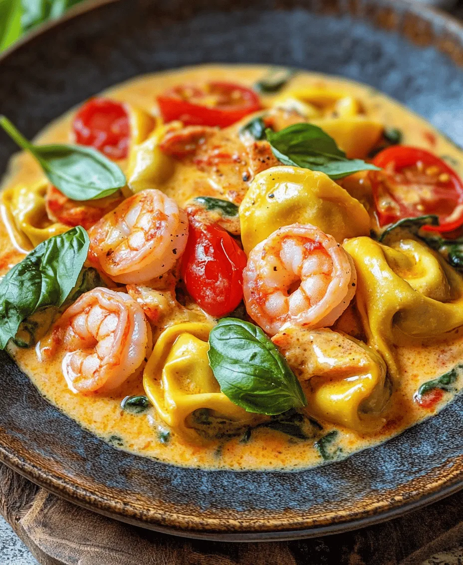 Are you looking for a dish that effortlessly combines luxury with ease? Look no further than the Creamy Shrimp Tortellini Delight. This opulent recipe marries the succulent flavors of fresh shrimp with a velvety creamy sauce, all enveloped in tender, cheese-filled tortellini. Whether you