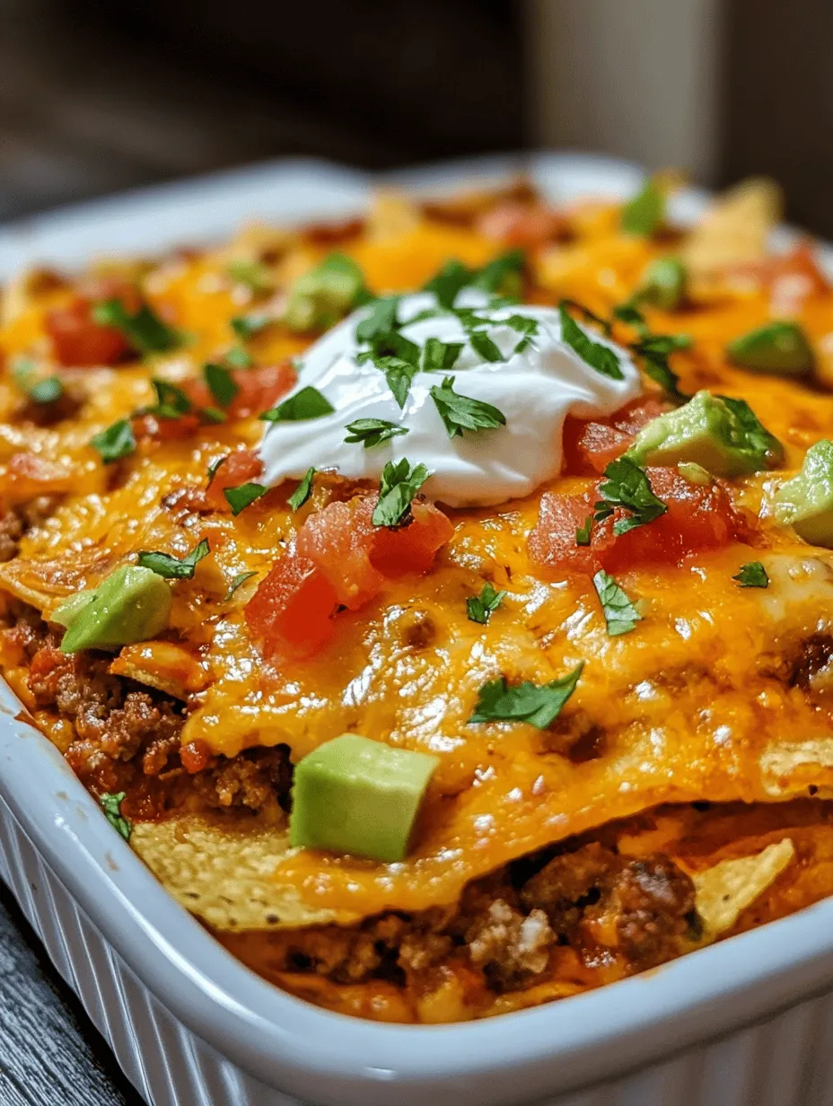 Loaded Nacho Supreme Casserole: A Delicious Twist on Classic Nachos