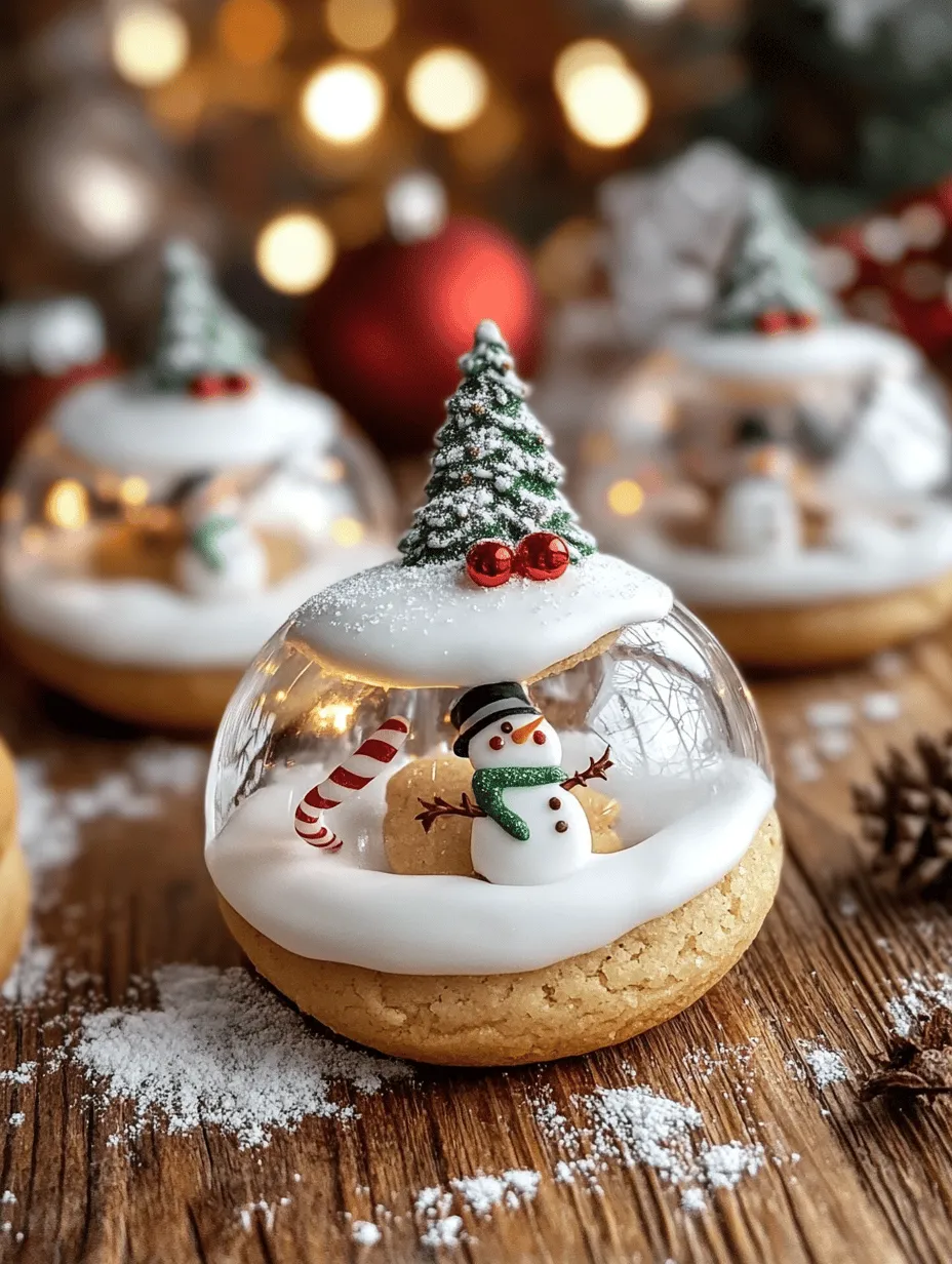 Snow Globe Cookies: A Festive Delight