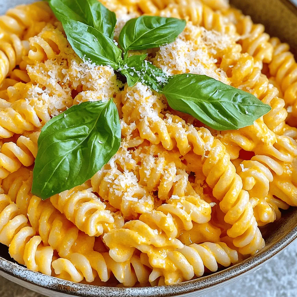 Creamy Tomato Cottage Cheese Pasta