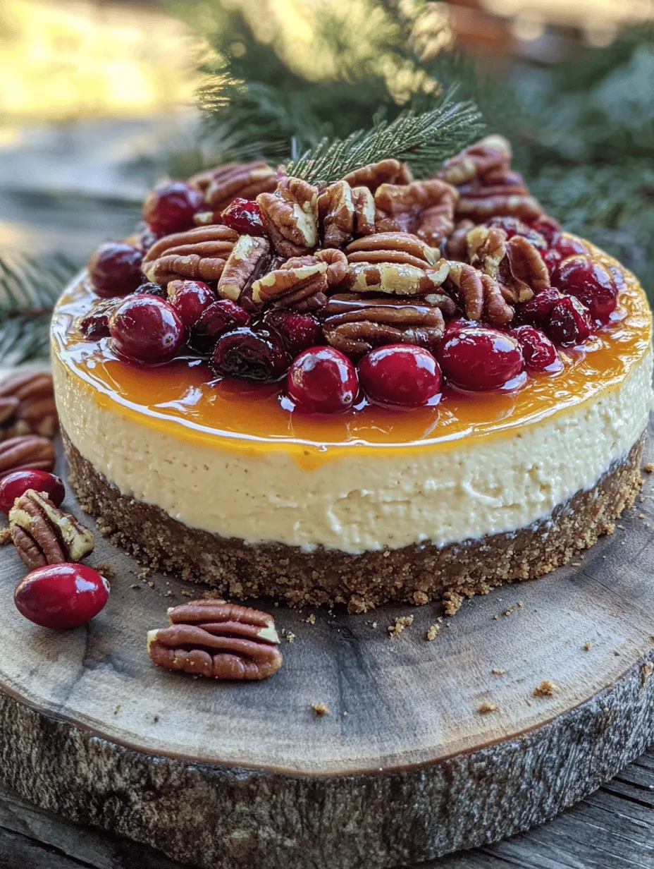 Indulge in the Festivity with Cranberry Pecan Cheesecake Delight