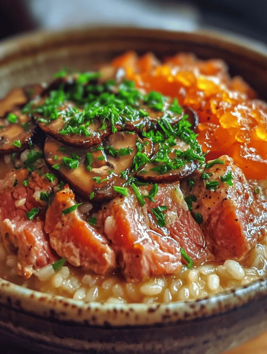 Luxurious Creamy Mushroom Risotto: A Culinary Delight