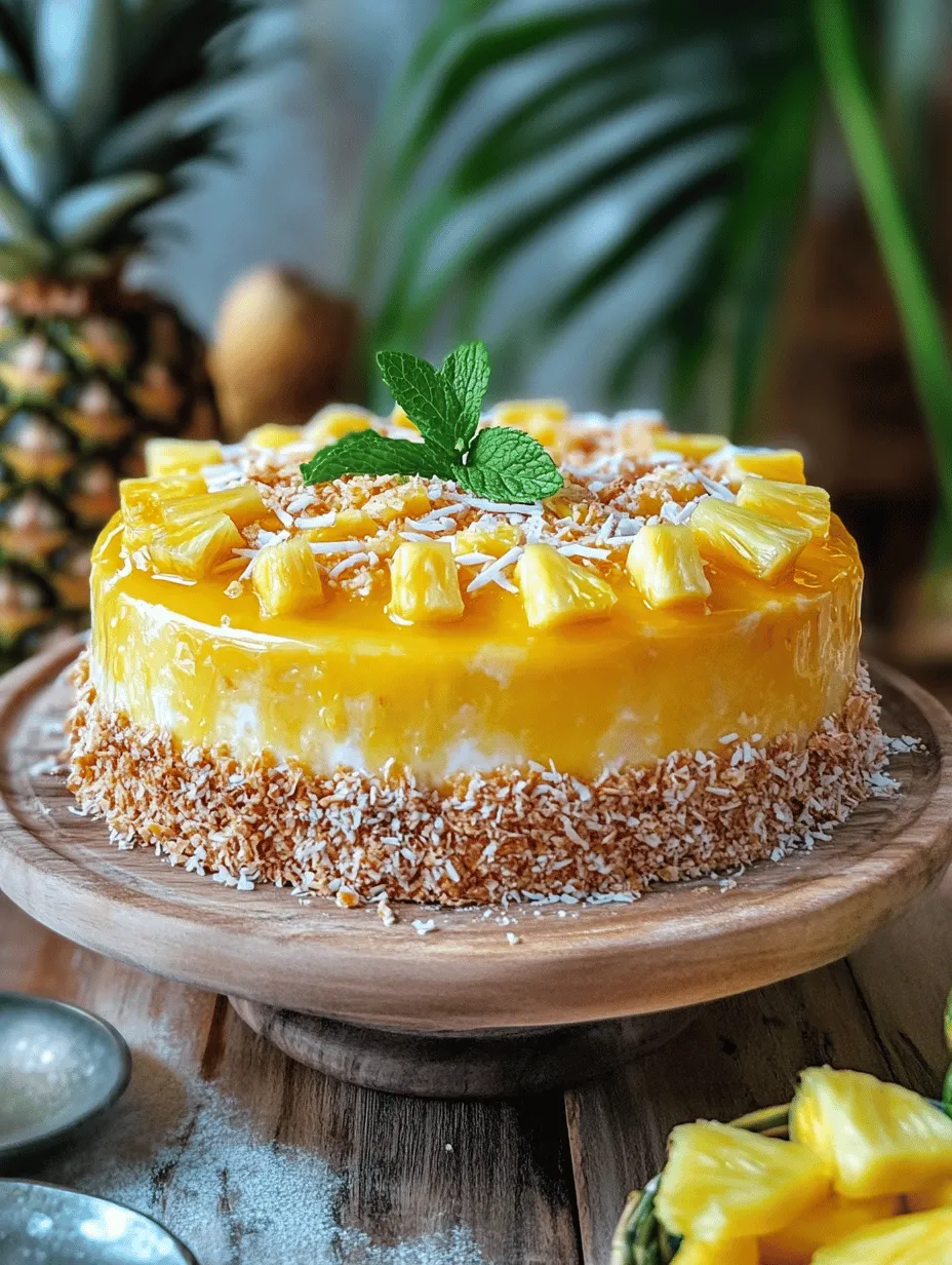Tropical Delight Pineapple Cake Recipe – A Slice of Paradise!