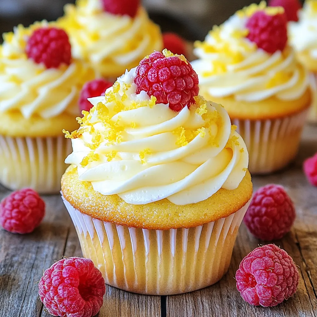 Raspberry Lemon Heaven Cupcakes: A Delightful Recipe for Sweet Moments