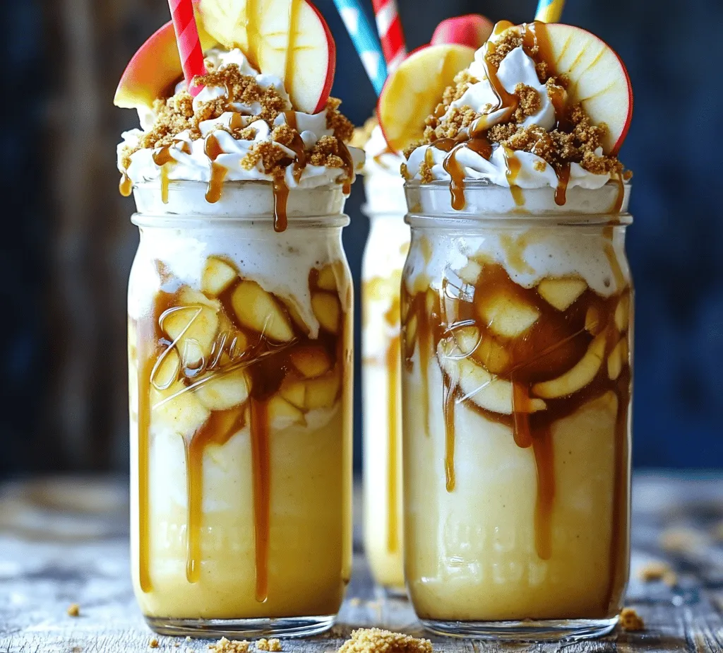 The Caramel Apple Pie Milkshake is more than just a drink; it’s an experience that transports you back to simpler times, making it an ideal dessert for family gatherings, seasonal celebrations, or even as a sweet treat to enjoy on a casual evening at home. Imagine sipping on a rich, creamy shake that captures the essence of a freshly baked apple pie, complete with the luscious sweetness of caramel drizzled on top. It