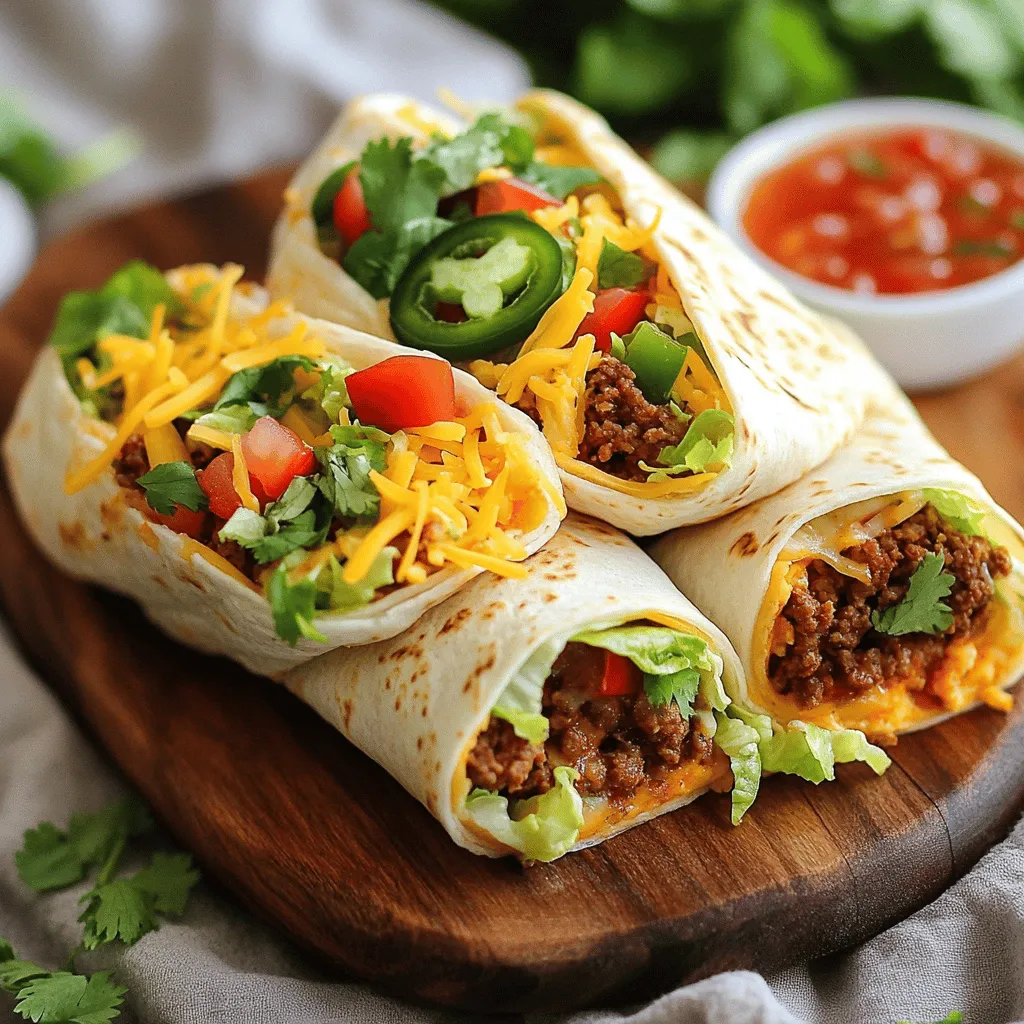 Taco Tortilla Roll Ups: A Flavorful and Versatile Delight
