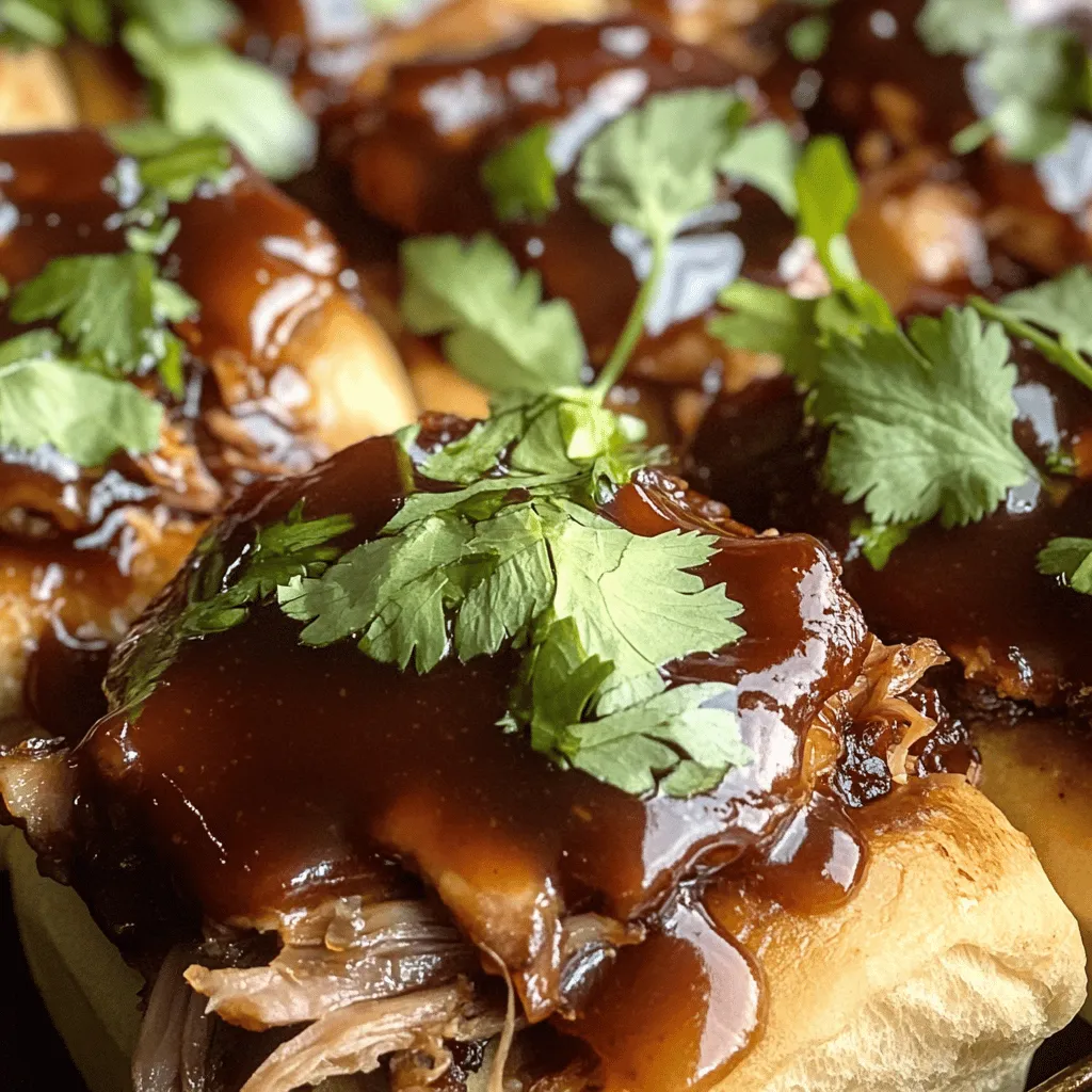 Sticky BBQ Pork Sliders: The Ultimate Comfort Food
