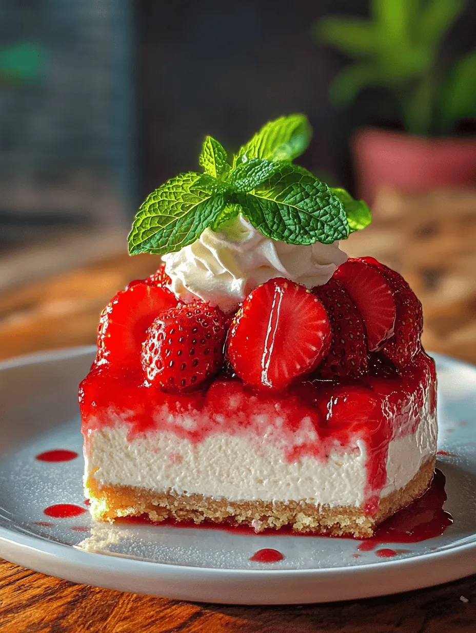 Strawberry Shortcake Cheesecake Delight: A Perfect Fusion of Flavors