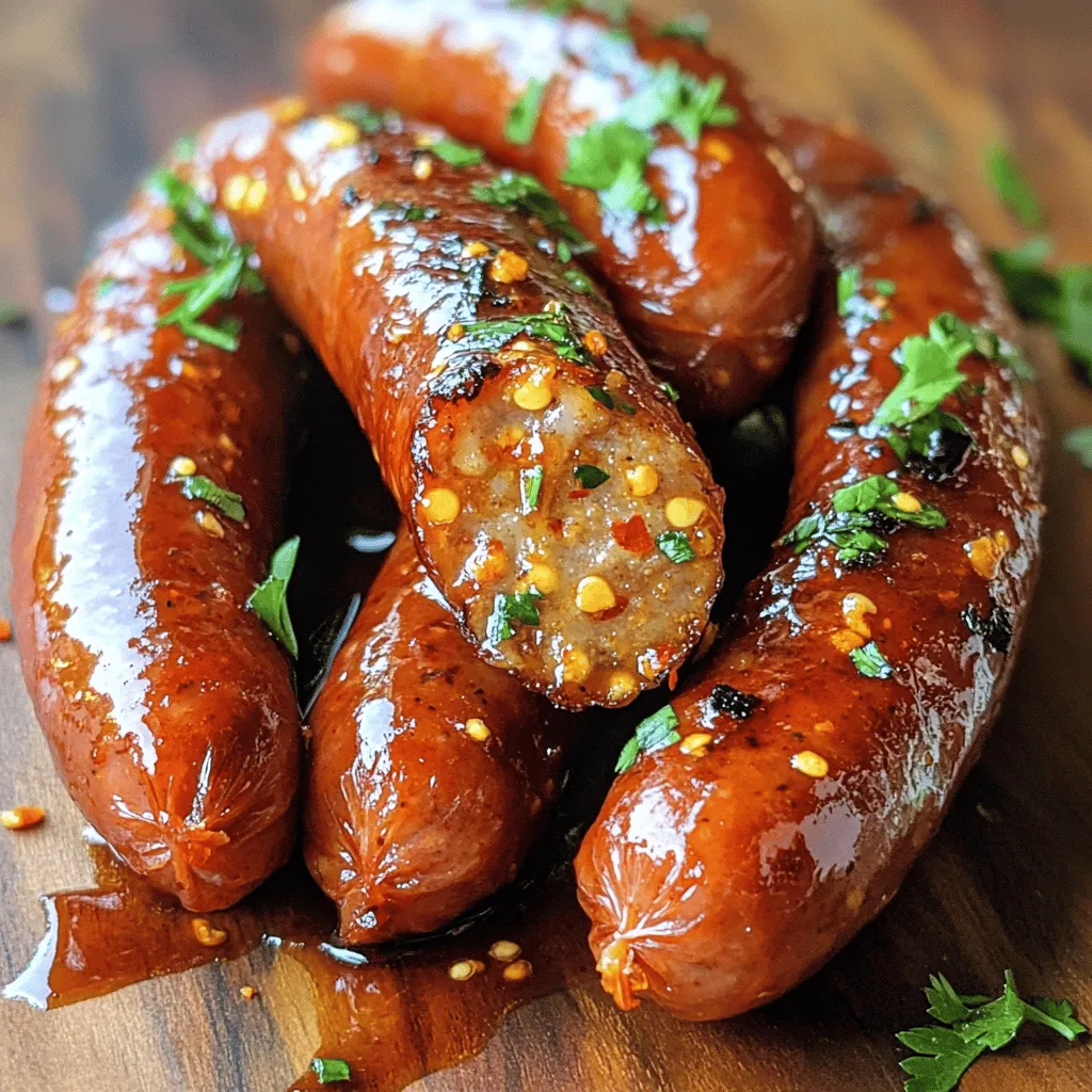 Little Smokies in a Sweet &#038; Spicy Glaze