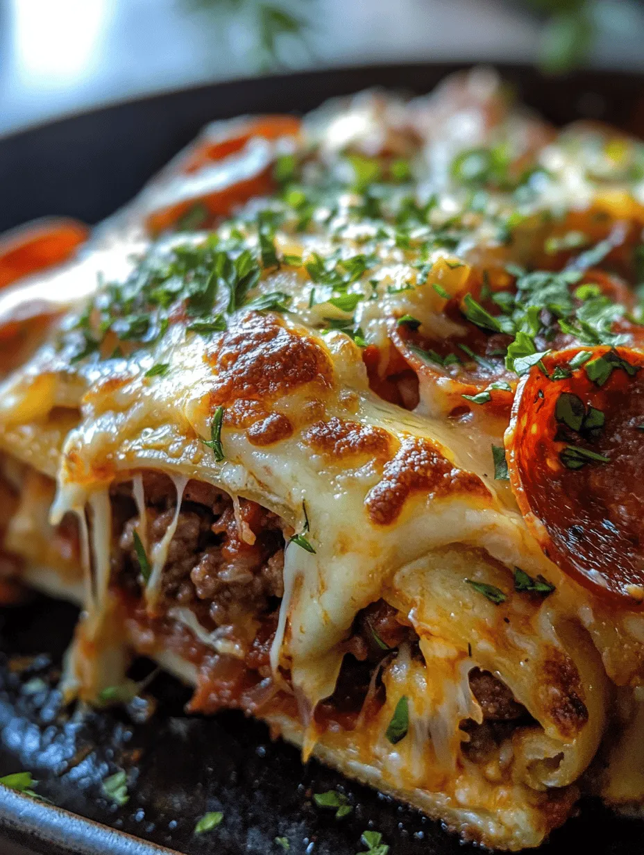 Beef Pizza Pie Delight: A Hearty Comfort Food Experience