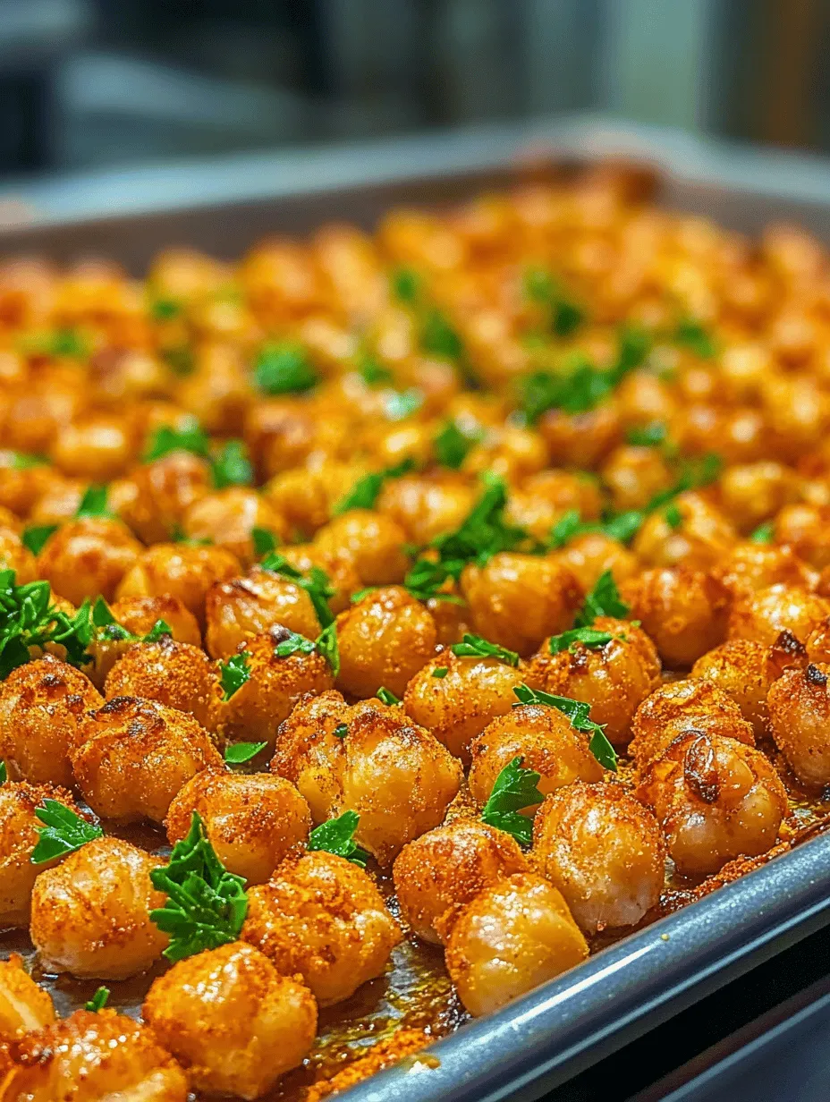 Spiced Chickpea Roasted Delight: A Flavorful and Nutritious Snack