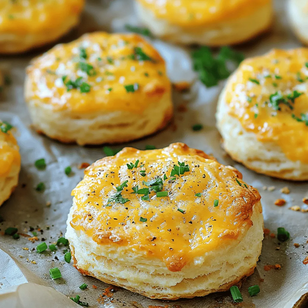 Cheesy Herb Bliss Biscuits: A Savory Delight for Every Occasion