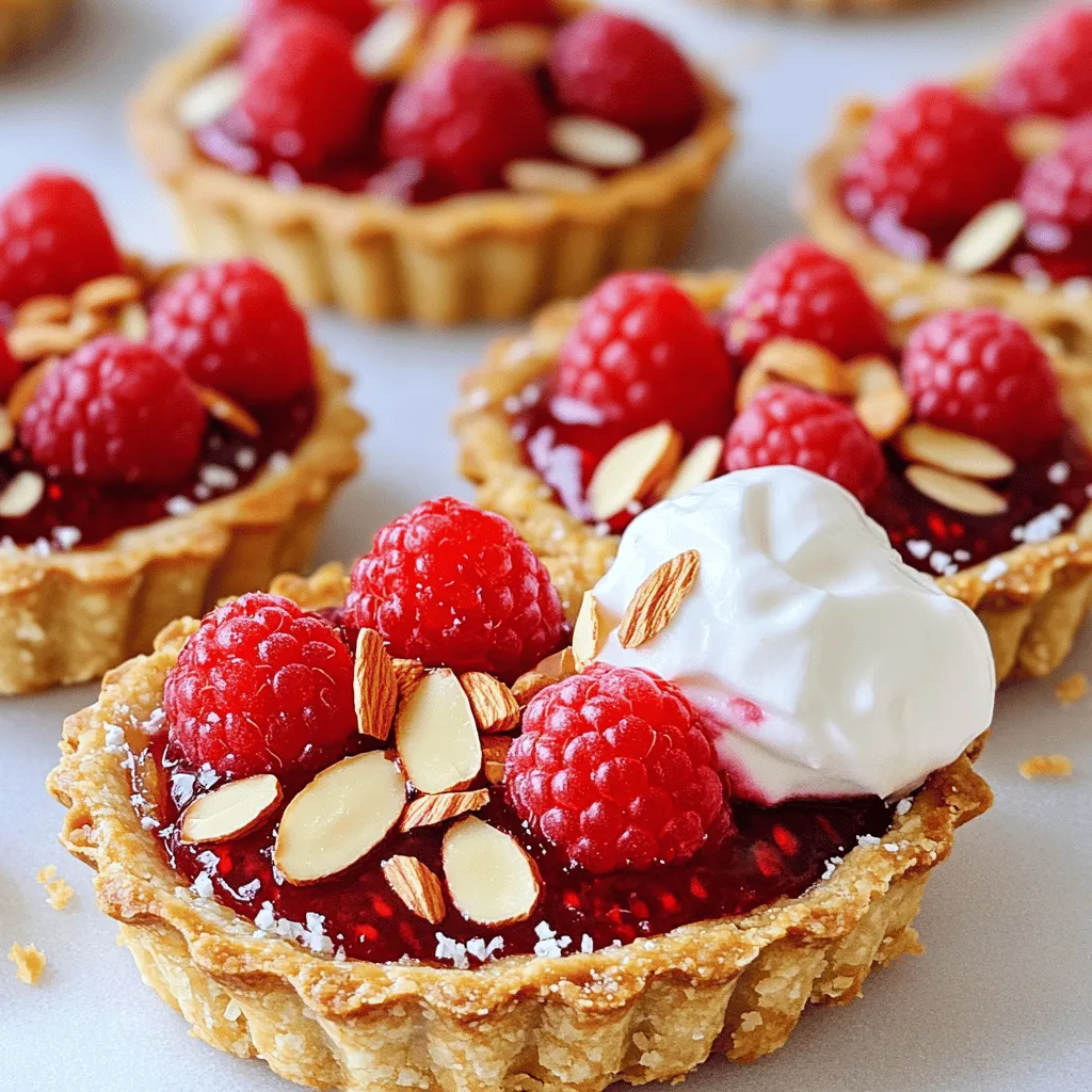 Mini Raspberry Almond Tarts Recipe