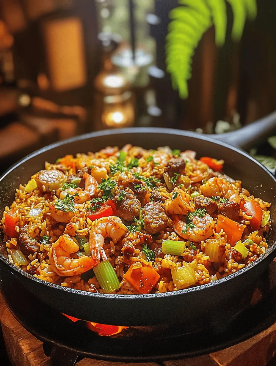 Shrimp and Sausage Dirty Rice Delight: A Flavorful Cajun-Inspired Recipe