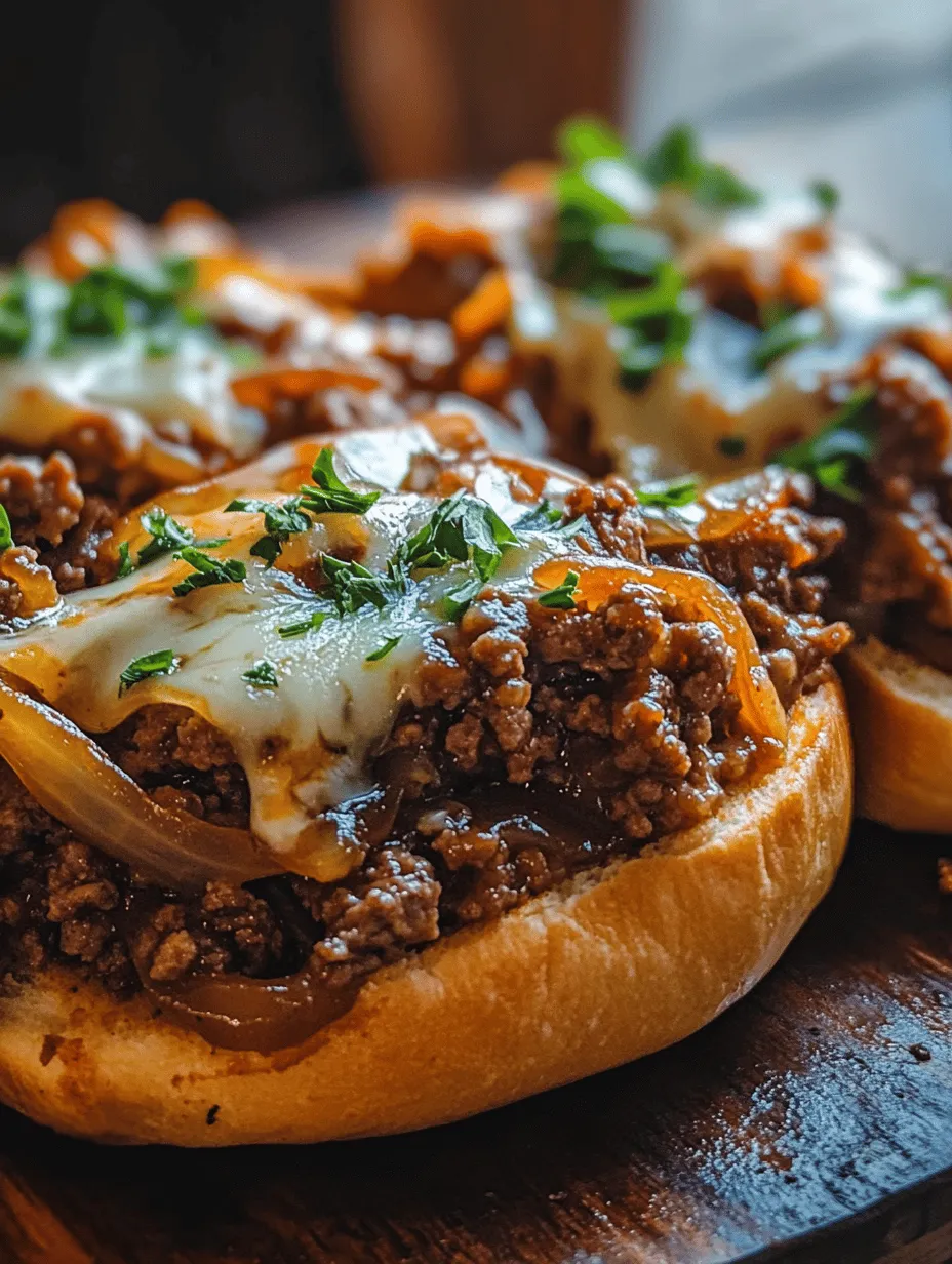 Philly Cheese Steak Sloppy Joes: A Flavorful Fusion