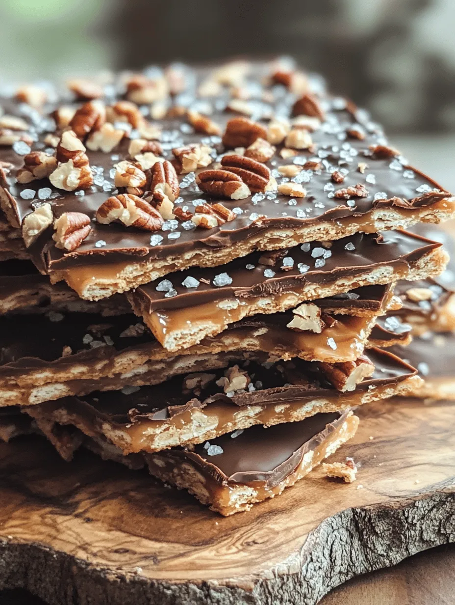 Saltine Toffee Bark Delight Recipe: A Festive Treat to Savor