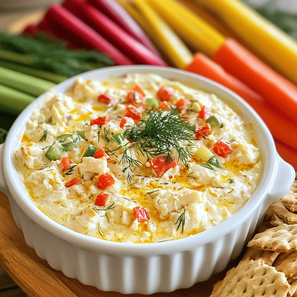Chilled Ocean Delight Crab Dip: A Taste of the Sea