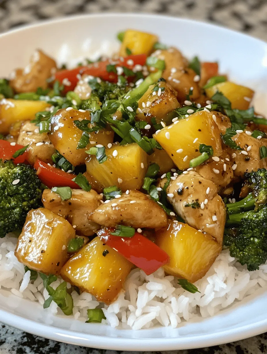 Tropical Pineapple Chicken Stir-Fry: A Flavorful Culinary Adventure