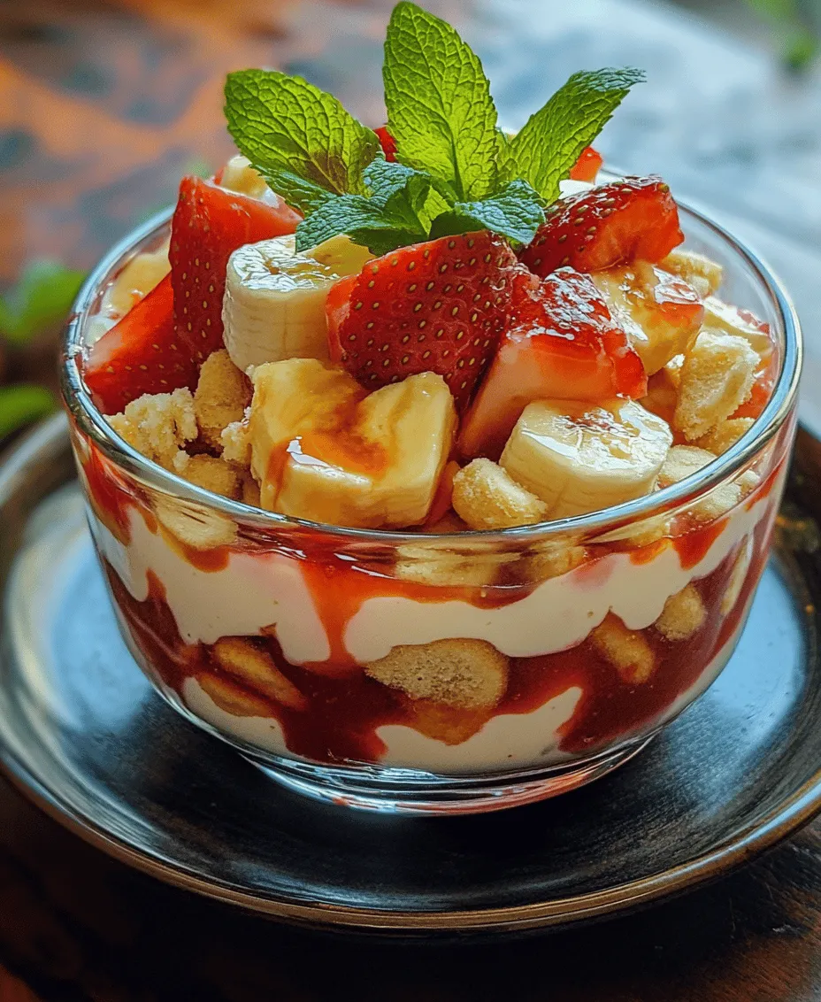 Are you on the lookout for a dessert that is both indulgent and refreshing? Look no further than the Strawberry Banana Bliss Pudding. This delightful treat is a harmonious blend of two beloved fruits—strawberries and bananas—combined into a creamy, luscious pudding that tantalizes the taste buds. Whether you