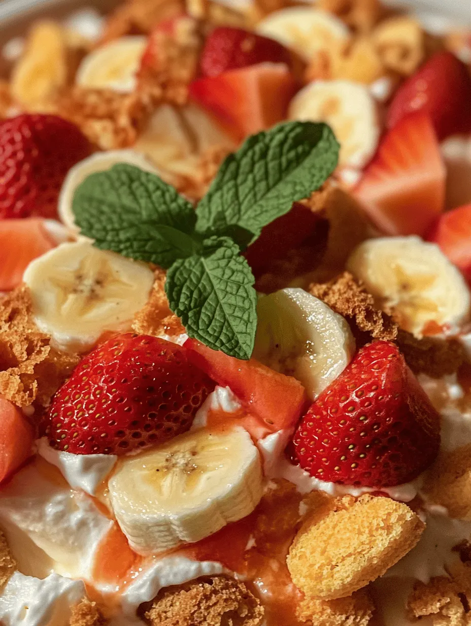 Strawberry Banana Bliss Pudding Recipe