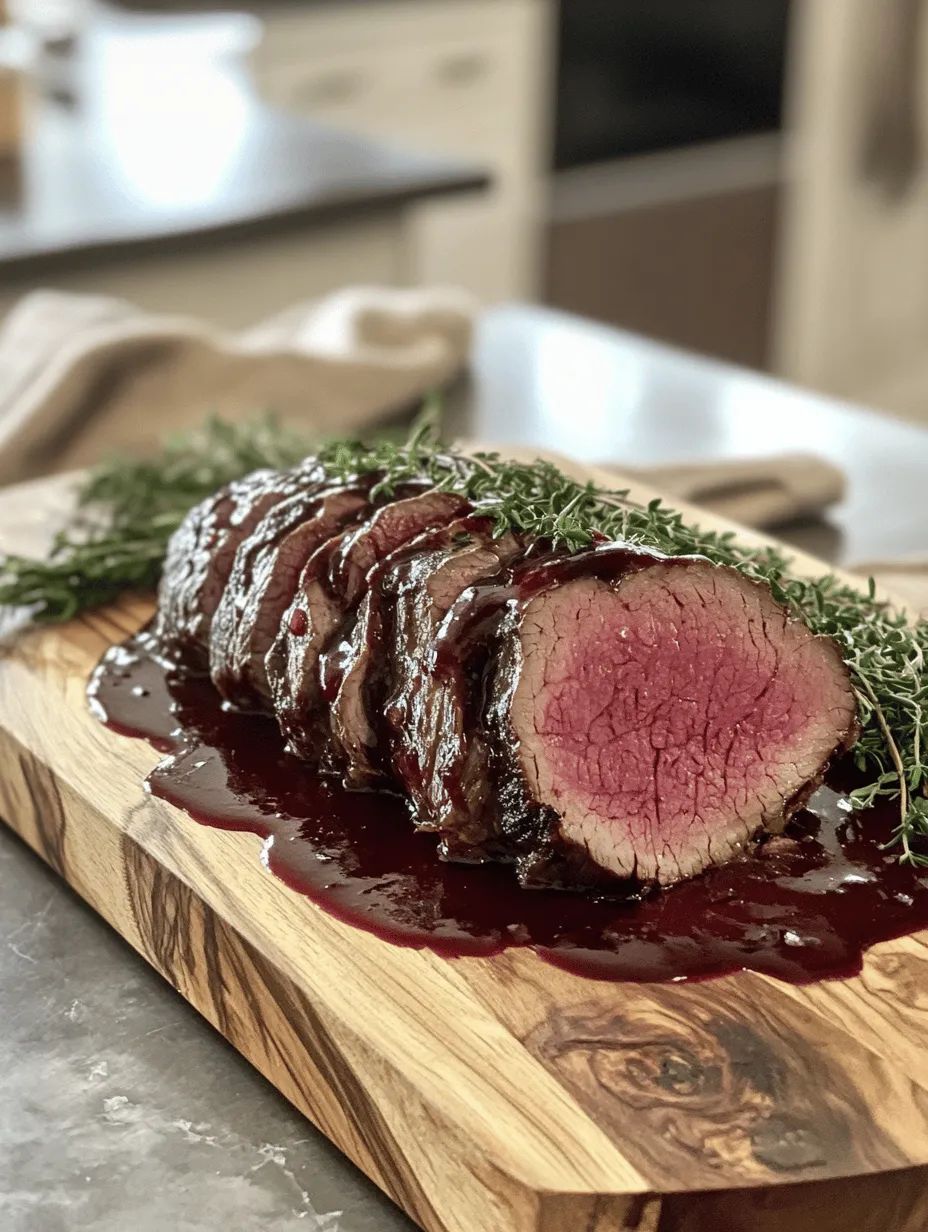 Festive Beef Tenderloin Roast Extravaganza: A Culinary Celebration