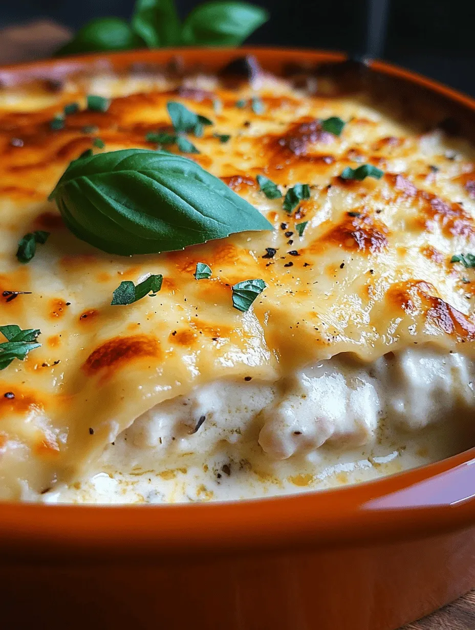 Creamy Chicken Lasagna with White Sauce: A Comforting Delight for Every Occasion