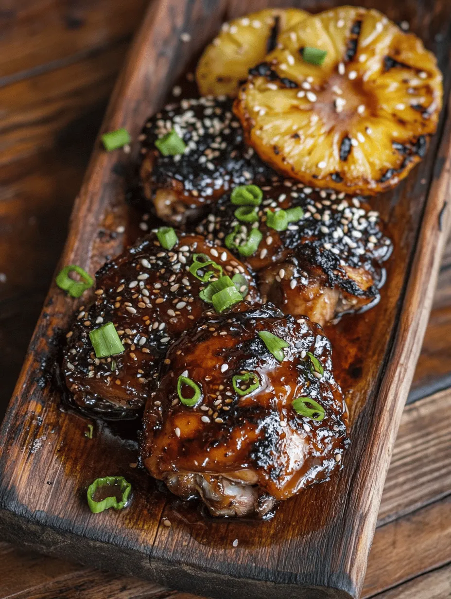 Hawaiian Grilled Teriyaki Chicken: A Taste of Tropical Paradise