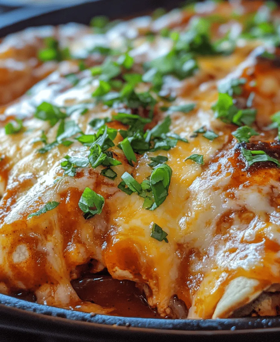 Welcome to the culinary delight of Cheesy Chicken Enchiladas, where layers of flavor come together to create a dish that is both comforting and satisfying. This classic Mexican favorite is not just a meal; it