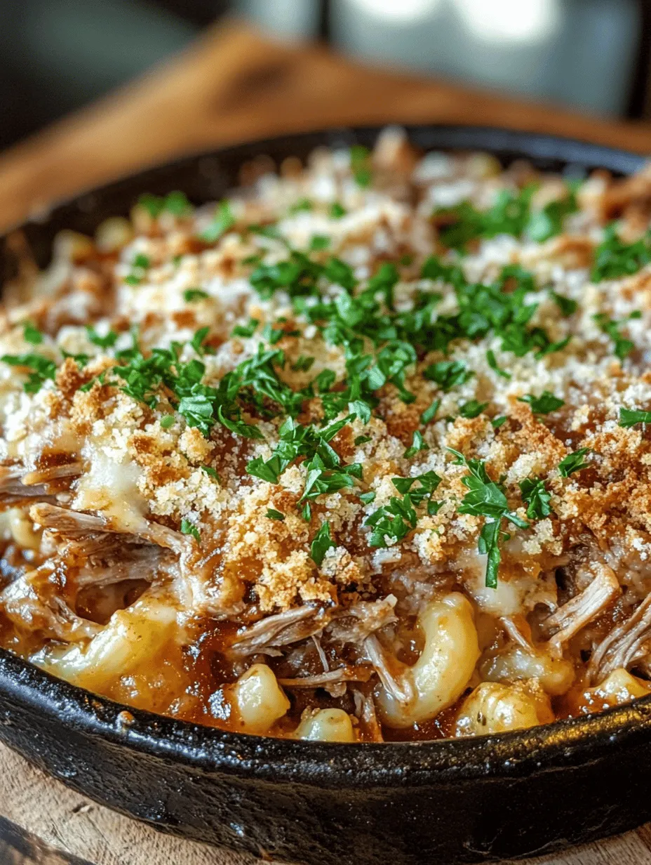 Pulled Pork &#038; Macaroni Casserole: A Comforting Delight
