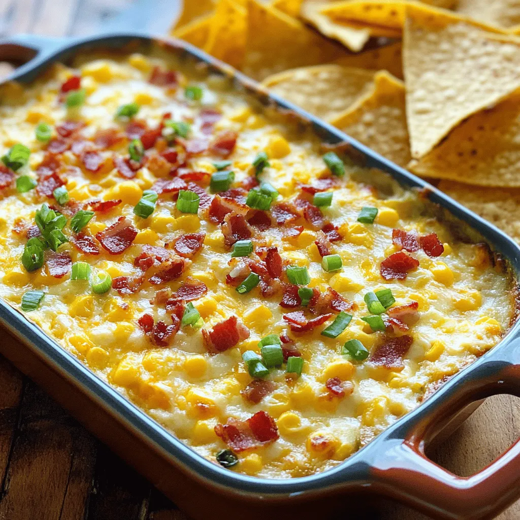Creamy Bacon Bliss Corn Dip: A Crowd-Pleasing Delight