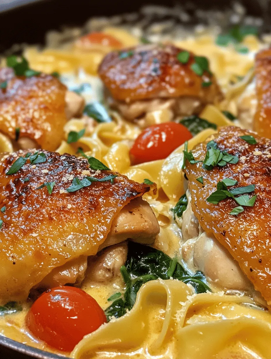 One-Pan Chicken with Buttered Noodles: A Quick and Delicious Meal