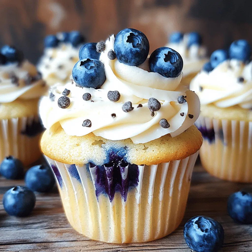White Chocolate Blueberry Cupcakes: A Delightful Treat for Any Occasion