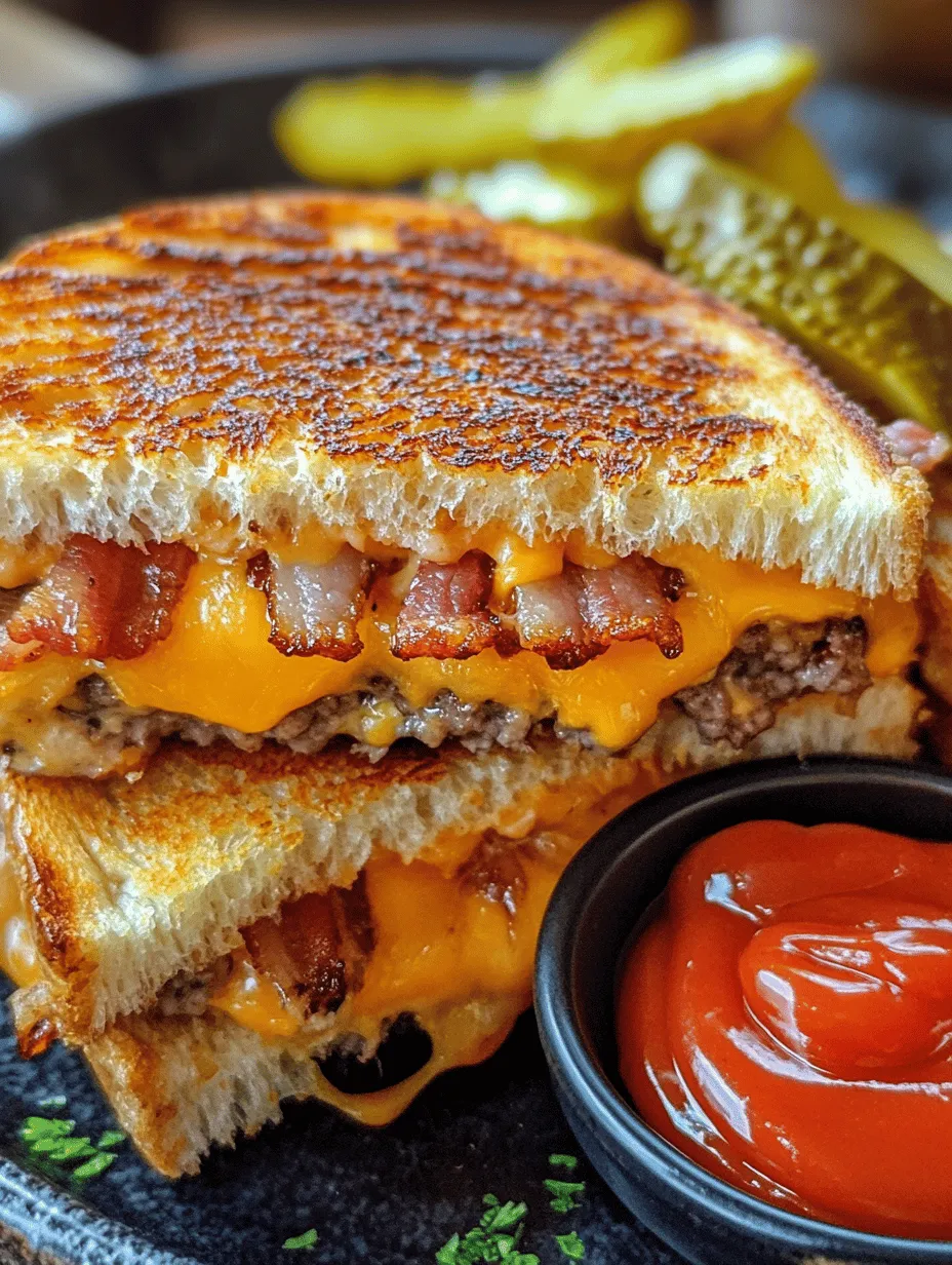 Bacon Cheeseburger Grilled Cheese – Comfort Food at Its Best