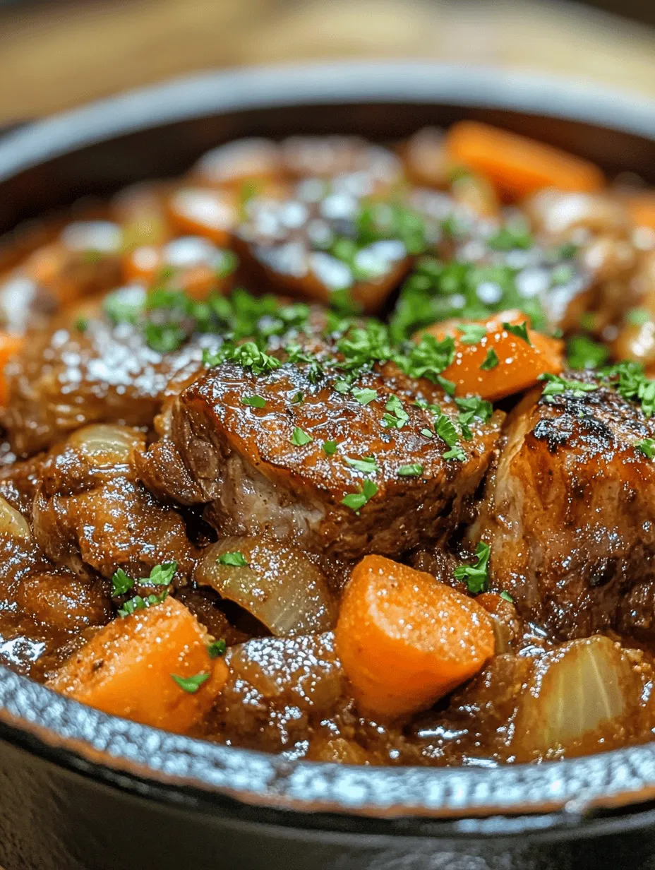 Oxtail Bourguignon: A Classic French Dish Reimagined