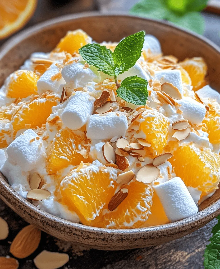 Fruit salads have long been a staple at gatherings, offering a refreshing and light option that tantalizes the taste buds while providing numerous health benefits. Among the myriad of fruit salad options, the Delicious Orange Dreamsicle Salad stands out for its delightful combination of zesty oranges, creamy textures, and crunchy elements. This salad is not just a side dish; it