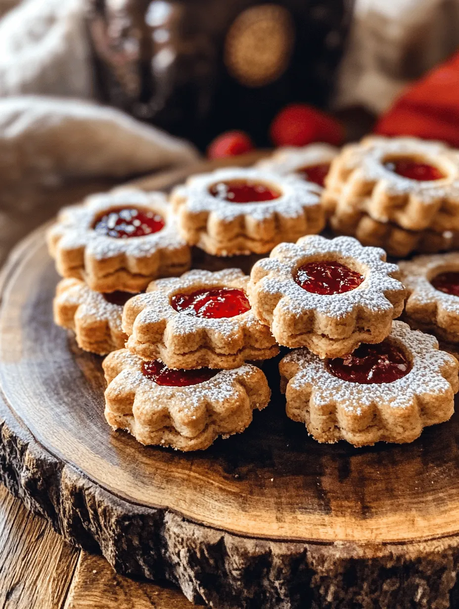 Raspberry Linzer Cookies: A Delectable Delight