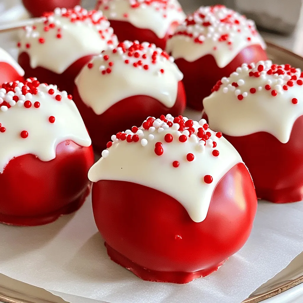 Red Velvet Cake Balls: A Deliciously Indulgent Treat