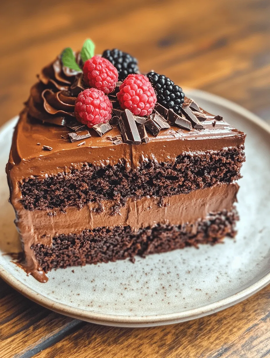 Divine Indulgence Chocolate Cake: A Sweet Symphony of Flavor