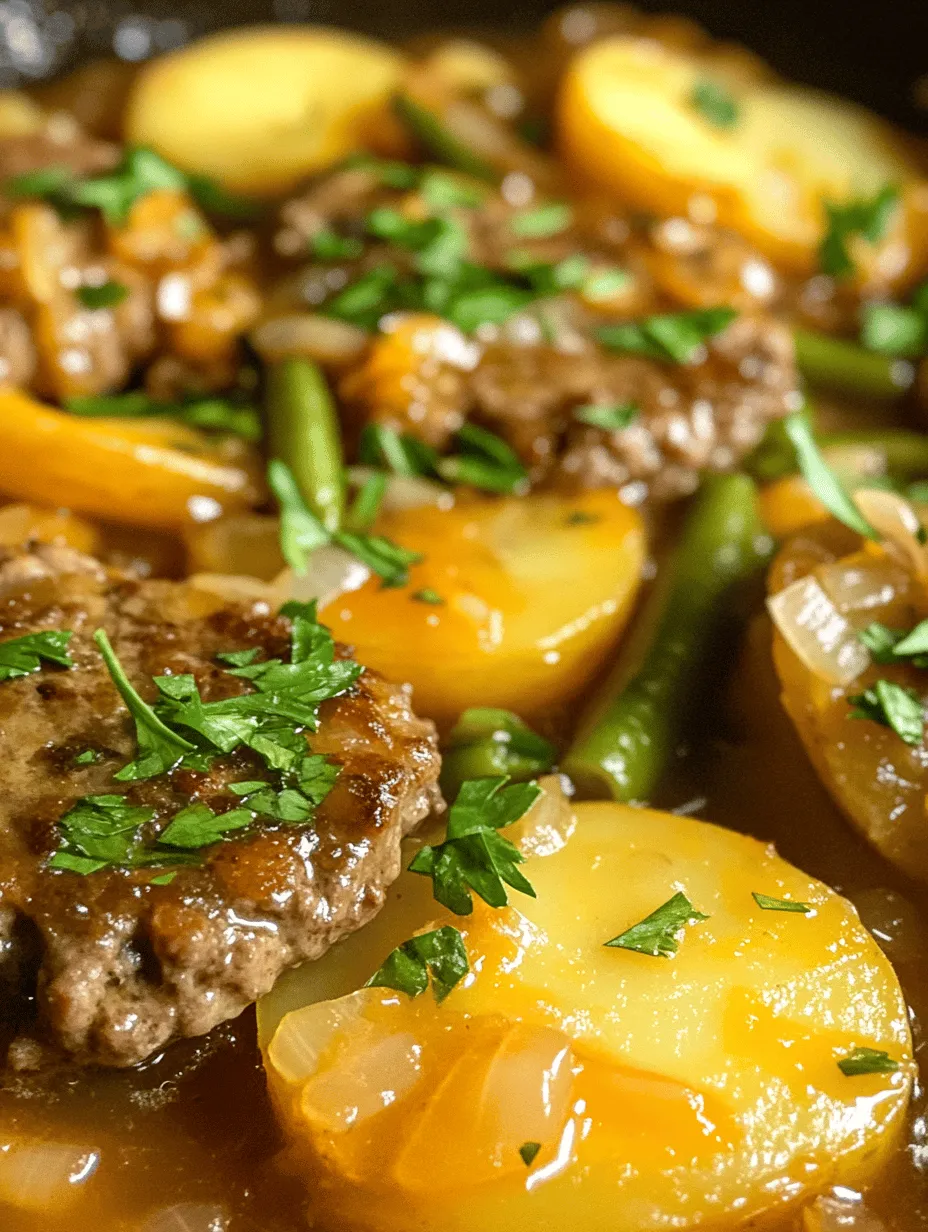 Hearty Amish Hamburger Steak Bake: A Comforting Family Favorite