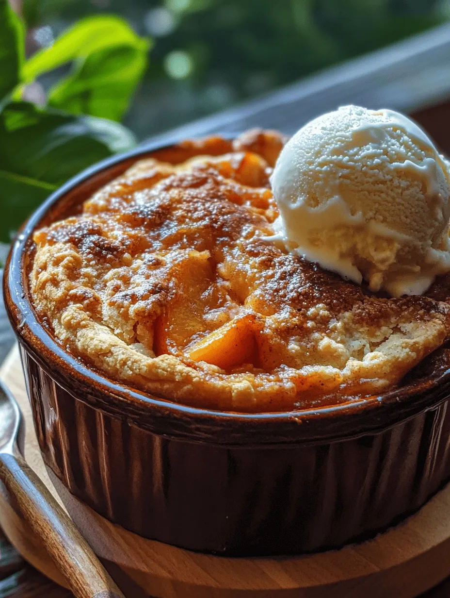 Old Time Oven Peach Cobbler: A Classic Dessert Recipe