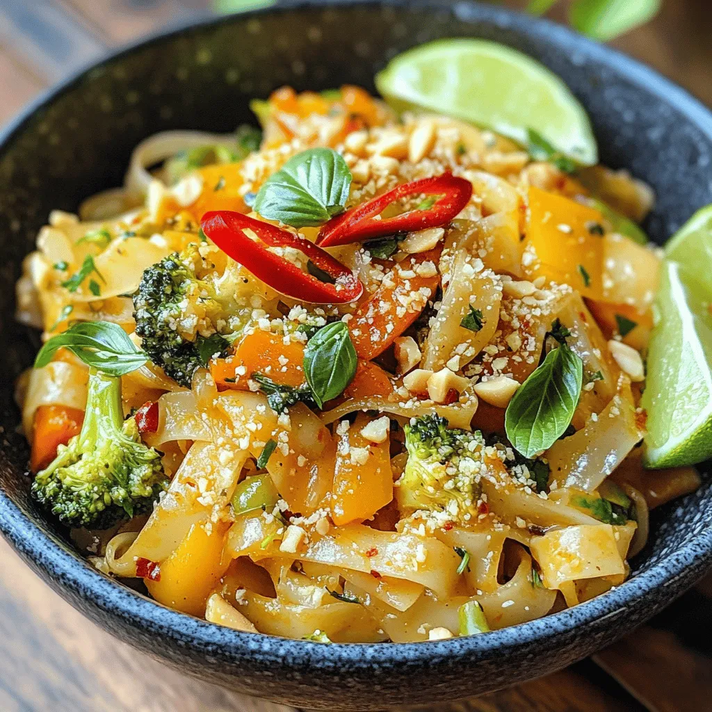 Spicy Thai Drunken Noodles Recipe