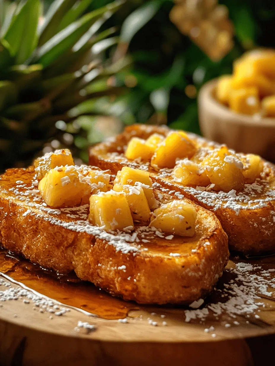Delicious Hawaiian Roll French Toast Recipe – A Tropical Twist on Breakfast!