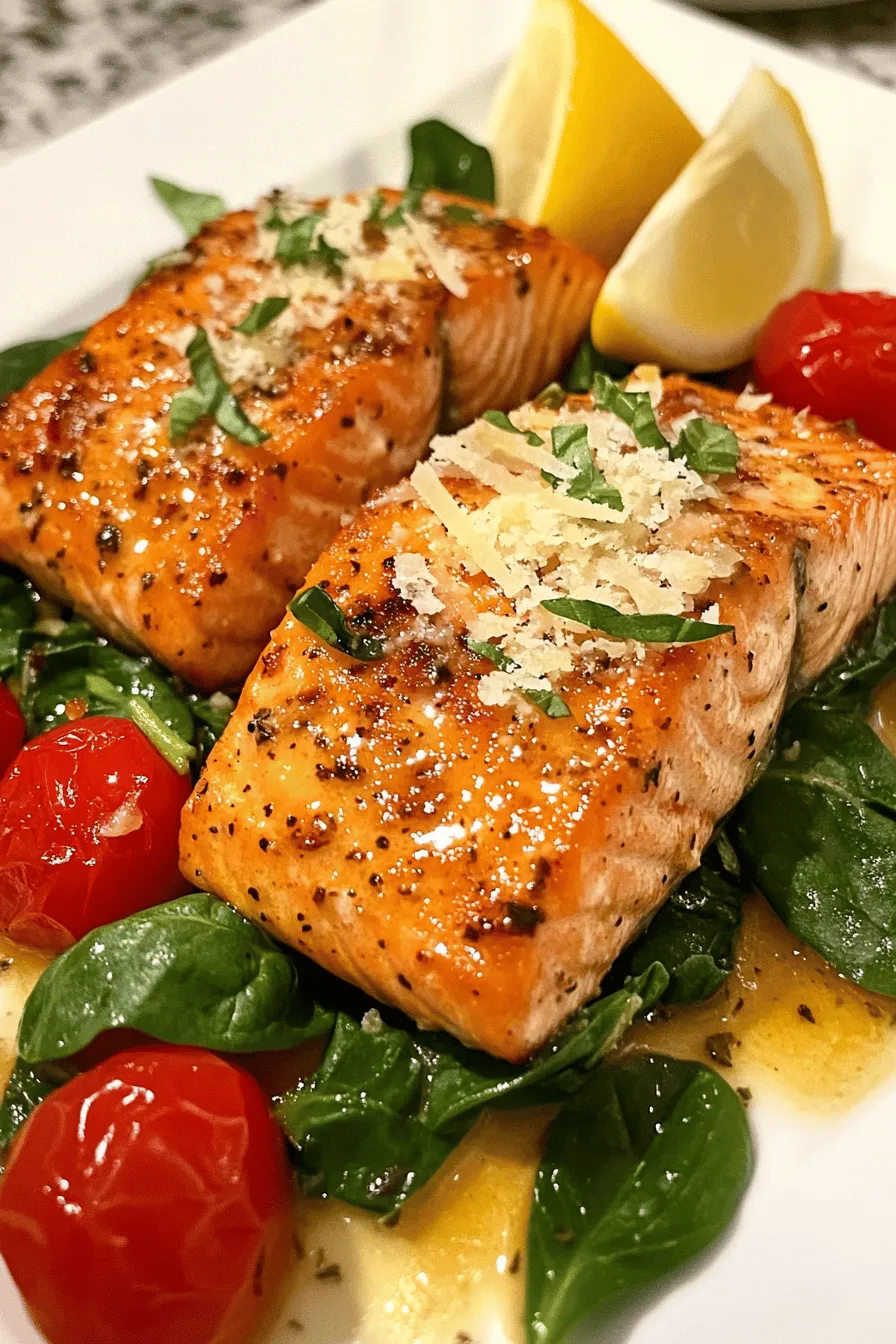 Decadent Creamy Garlic Butter Tuscan Salmon: A Culinary Delight