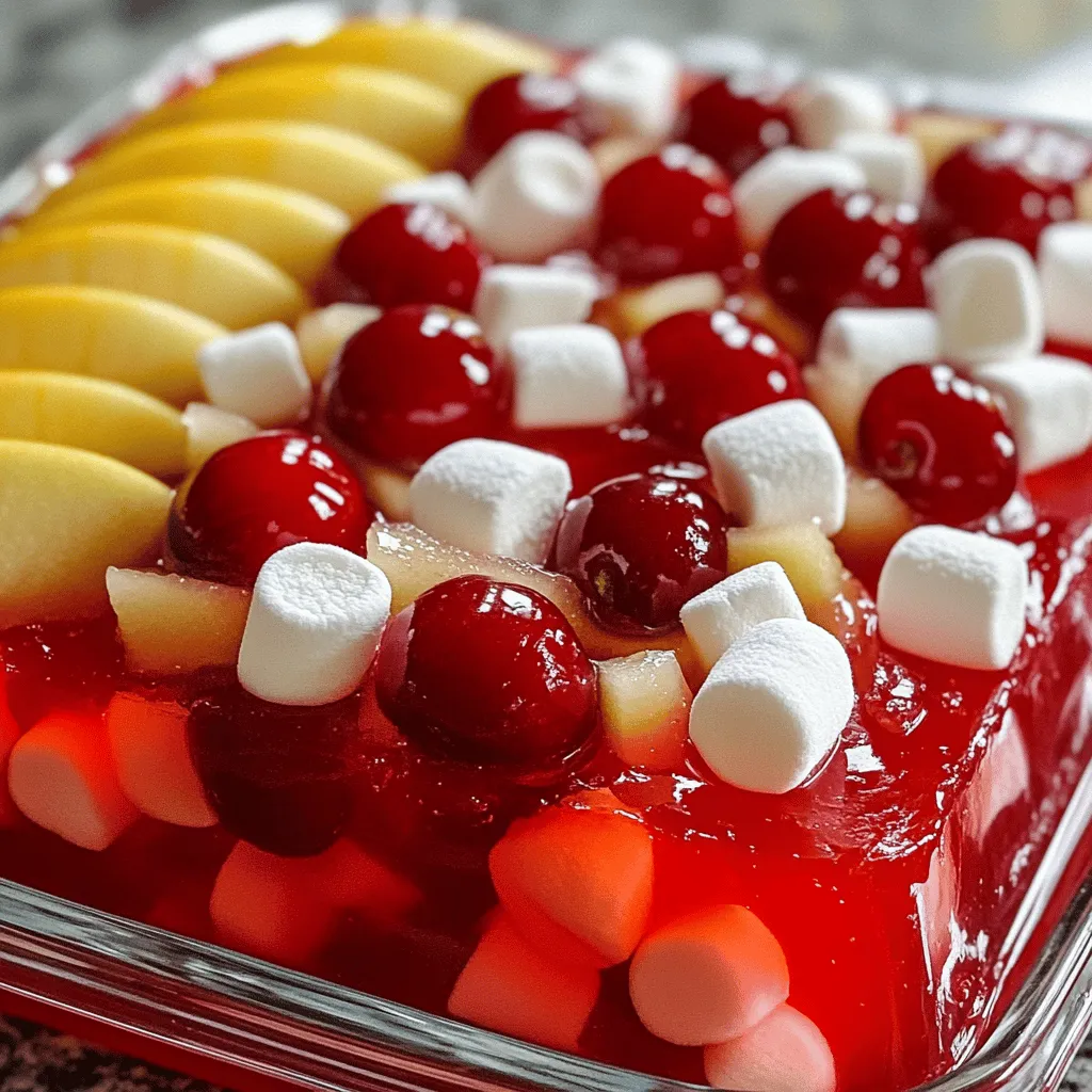 Cherry Applesauce Jello Salad: A Deliciously Nostalgic Treat