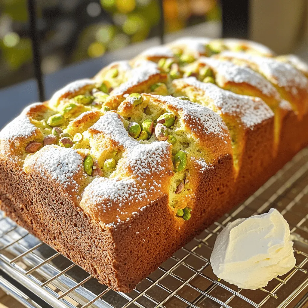 Delightful Pistachio Nut Bread Recipe