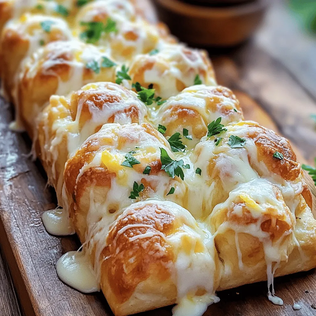 From Scratch Cheesy Garlic Pull-Apart Bread: A Comforting Delight