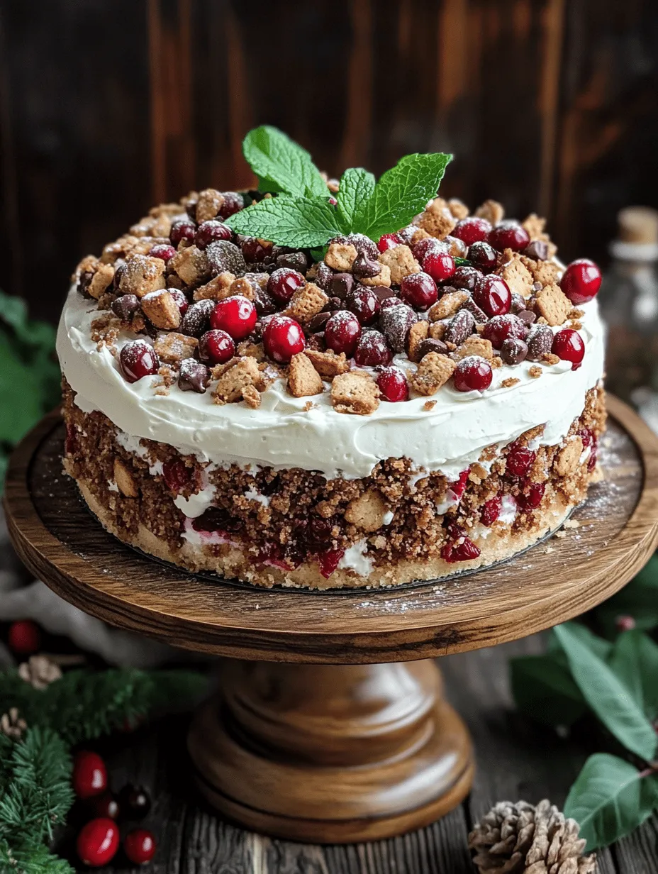 Christmas Crunch Cake Recipe