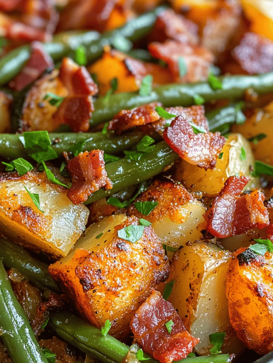Country Ranch Green Beans &#8216;n Potatoes with Bacon: A Comfort Food Delight