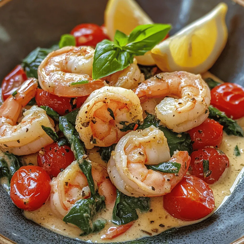 Creamy Tuscan Garlic Shrimp: A Culinary Delight